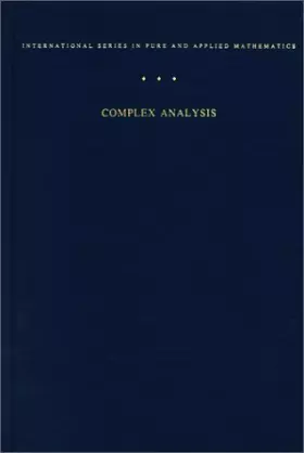 Couverture du produit · Complex Analysis by Lars Ahlfors(1979-01-01)