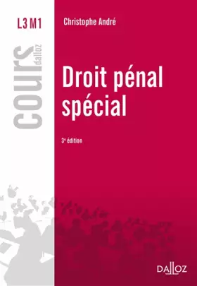 Couverture du produit · Droit pénal spécial - 3e éd.