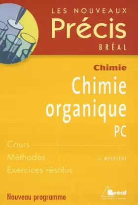 Couverture du produit · Chimie organique PC