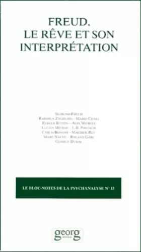 Couverture du produit · Freud, le rêve et son interprétation, volume 15