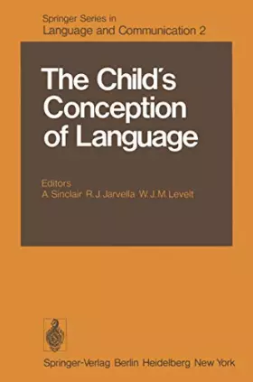 Couverture du produit · The Child’s Conception of Language