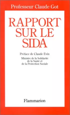 Couverture du produit · Rapport sur le SIDA : 23 août-3 octobre 1988
