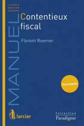 Couverture du produit · Contentieux fiscal