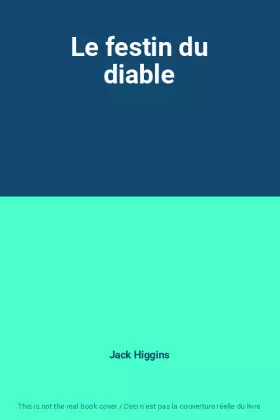 Couverture du produit · Le festin du diable