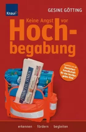 Couverture du produit · Keine Angst vor Hochbegabung. Erkennen-fördern-begleiten