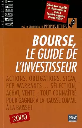 Couverture du produit · Bourse, le guide de l'investisseur