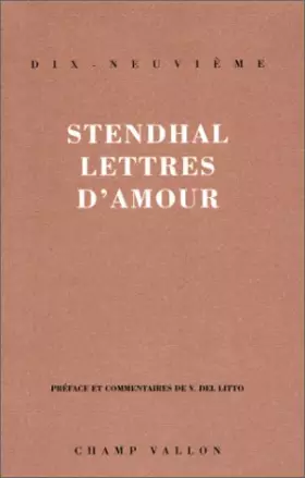 Couverture du produit · Lettres d'amour