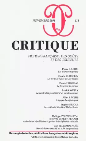 Couverture du produit · Revue critique 618