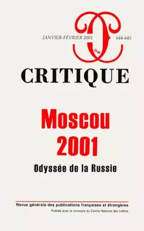 Couverture du produit · Critique, numéro 644-645, Moscou