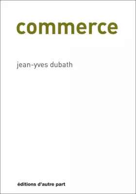 Couverture du produit · Commerce