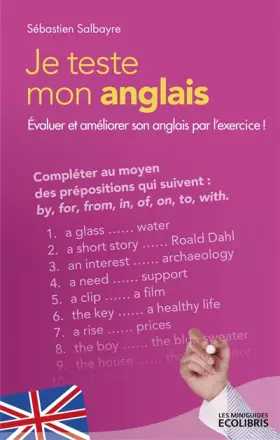 Couverture du produit · Je teste mon anglais