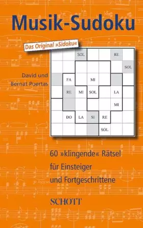 Couverture du produit · Musik-Sudoku: Das Original "Sidoku". Band 1.