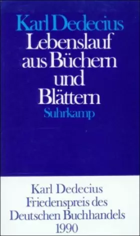 Couverture du produit · Lebenslauf aus Büchern und Blättern