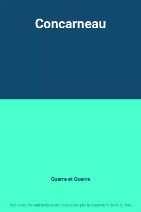 Couverture du produit · Concarneau