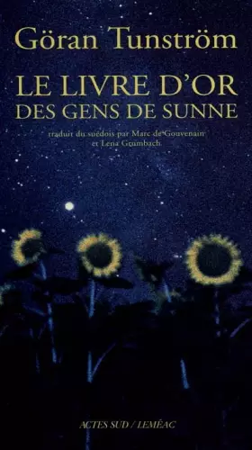 Couverture du produit · LE LIVRE D'OR DES GENS DE SUNNE