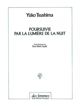 Couverture du produit · Poursuivie par la lumière de la nuit