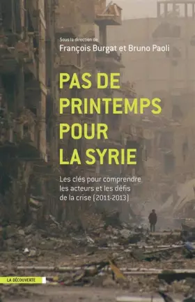 Couverture du produit · Pas de printemps pour la Syrie