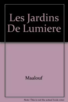 Couverture du produit · Les jardins de lumière