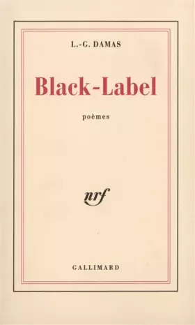 Couverture du produit · Black-label : poèmes