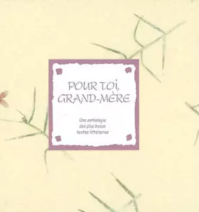 Couverture du produit · Pour toi, grand-mère