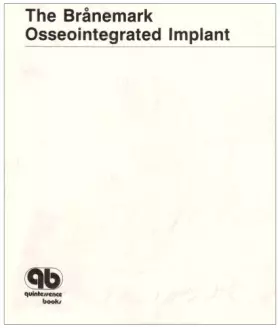 Couverture du produit · The Branemark Osseointegrated Implant