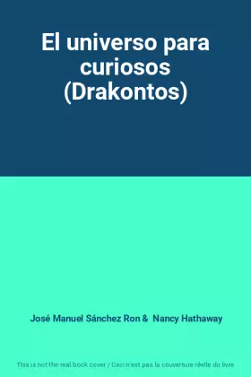 Couverture du produit · El universo para curiosos (Drakontos)