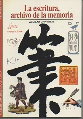 Couverture du produit · Escritura, archivo de la memoria, la