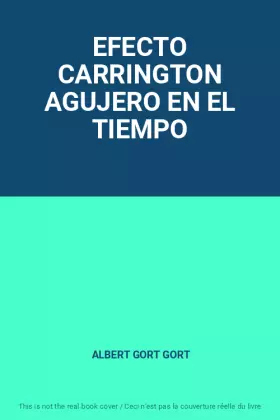Couverture du produit · EFECTO CARRINGTON AGUJERO EN EL TIEMPO