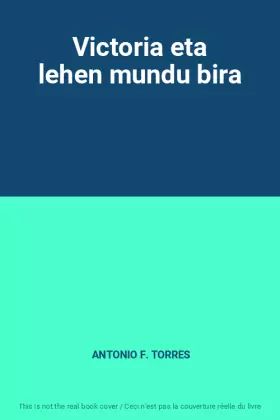 Couverture du produit · Victoria eta lehen mundu bira