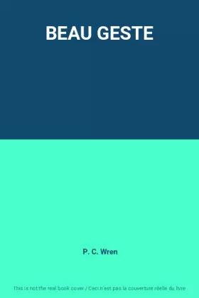 Couverture du produit · BEAU GESTE
