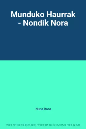 Couverture du produit · Munduko Haurrak - Nondik Nora