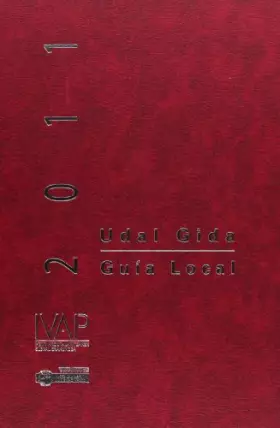 Couverture du produit · 2011 guia local  udal gida (Denetik I.V.A.P.)