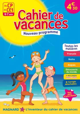 Couverture du produit · Du CP au CE1 Cahiers de Vacances 2017
