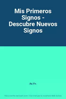 Couverture du produit · Mis Primeros Signos - Descubre Nuevos Signos