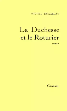 Couverture du produit · La Duchesse et le Roturier