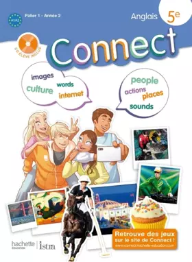 Couverture du produit · Connect 5e / Palier 1 anne 2 - Anglais - Livre de l'lve - Edition 2012