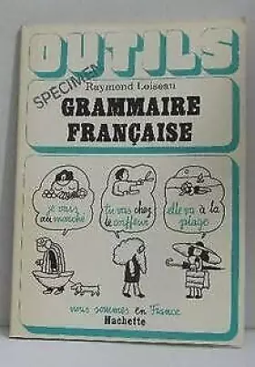 Couverture du produit · Grammaire française