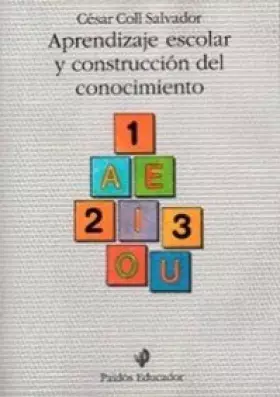 Couverture du produit · Aprendizaje escolar y construcción del conocimiento: 1 (Educador)