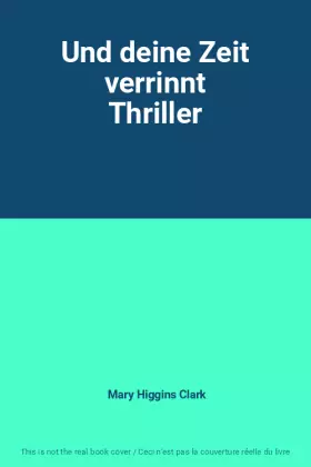 Couverture du produit · Und deine Zeit verrinnt Thriller
