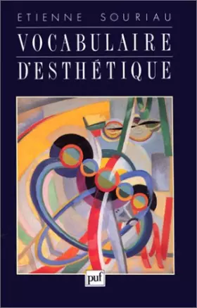 Couverture du produit · Vocabulaire d'esthétique