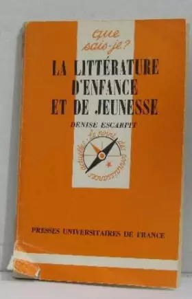 Couverture du produit · La littérature d'enfance et de jeunesse en Europe