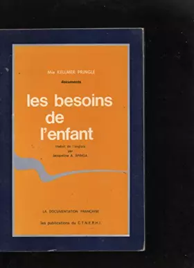Couverture du produit · Les Besoins de l'enfant