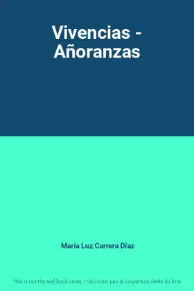 Couverture du produit · Vivencias - Añoranzas