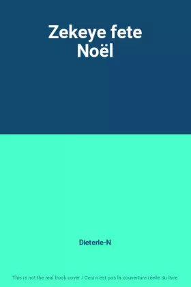 Couverture du produit · Zekeye fete Noël