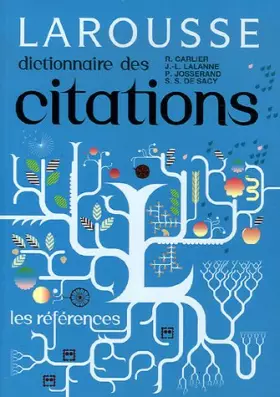Couverture du produit · Dictionnaire des citations françaises