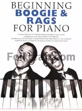 Couverture du produit · Beginning Boogie & Ragtime for Piano: Beginning Piano Series