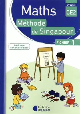 Couverture du produit · Méthode de Singapour CE2 (2018) - Fichier de l'élève 1