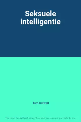 Couverture du produit · Seksuele intelligentie