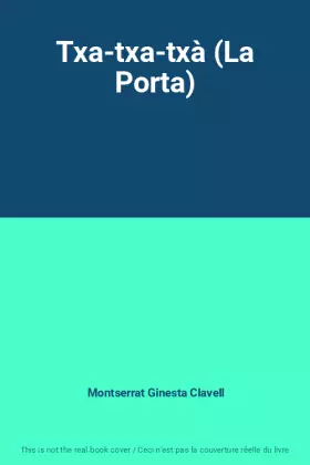 Couverture du produit · Txa-txa-txà (La Porta)