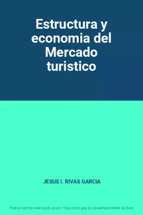 Couverture du produit · Estructura y economia del Mercado turistico